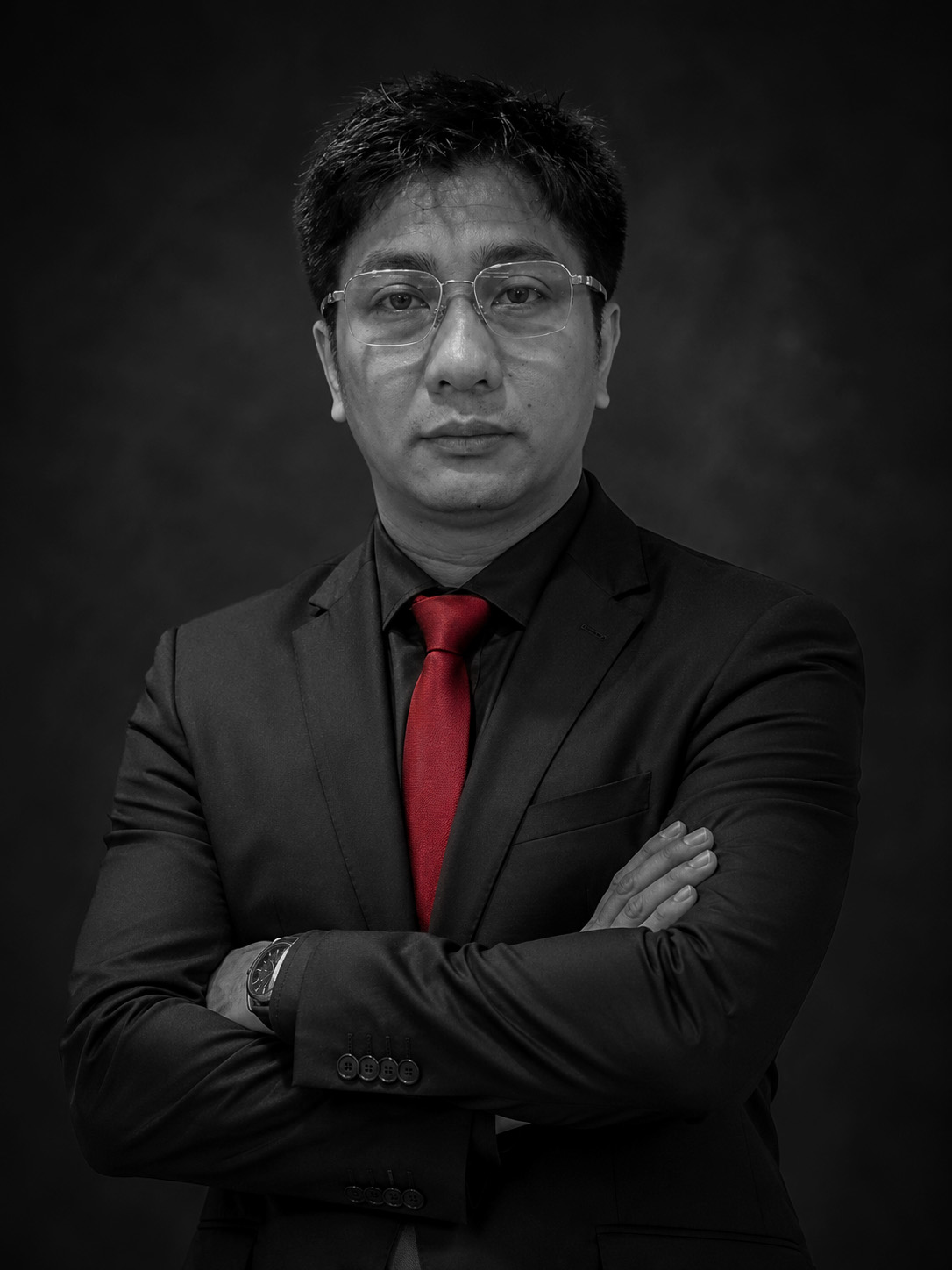 Professional portrait of Alvin Jampazar